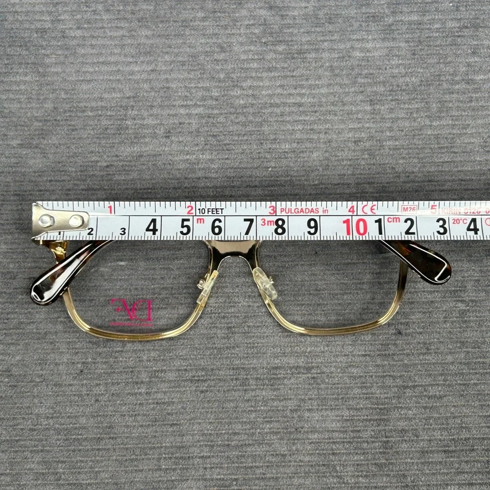 Diane von Furstenberg DVF8051 Brown Tortoise Y2k Eyeglass Frames 49-16-135